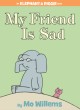 9052 2018-02-02 09:07:27 2024-05-18 18:30:02 My Friend Is Sad-An Elephant and Piggie Book 1 9781423102977 1  9781423102977_small.jpg 10.99 9.89 Willems, Mo Piggie knows just what Gerald likes, but heâ€™s stymied when his best efforts to cheer Gerald fail. Maybe being present as a friend is the greatest antidote to sadness. Award-winning Mo Willems masterfully leaves out everything except what is essential to present a nugget of wisdom that both pleases and instructs. 2024-05-15 00:00:02 J true  9.30000 6.80000 0.40000 0.65000 000218408 Hyperion Books for Children R Hardcover Elephant and Piggie Book 2007-04-01 64 p. ; BK0006947866 Children's - Preschool-Kindergarten, Age 3-5 BKP-K      Capitol Choices: Noteworthy Books for Children and Teens | Recommended | Up to Seven | 2008

Maryland Blue Crab Young Reader Award | Winner | Beginning Fiction | 2008   133 2 1 0 0 ING 9781423102977_medium.jpg 0 resize_120_9781423102977.jpg 0 Willems, Mo   0.7 In print and available 0 0 0 0 0  1 0  1 2018-02-02 14:06:34 0 222 0